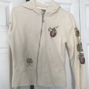 Authentic Tinkerbell zip up hoody
